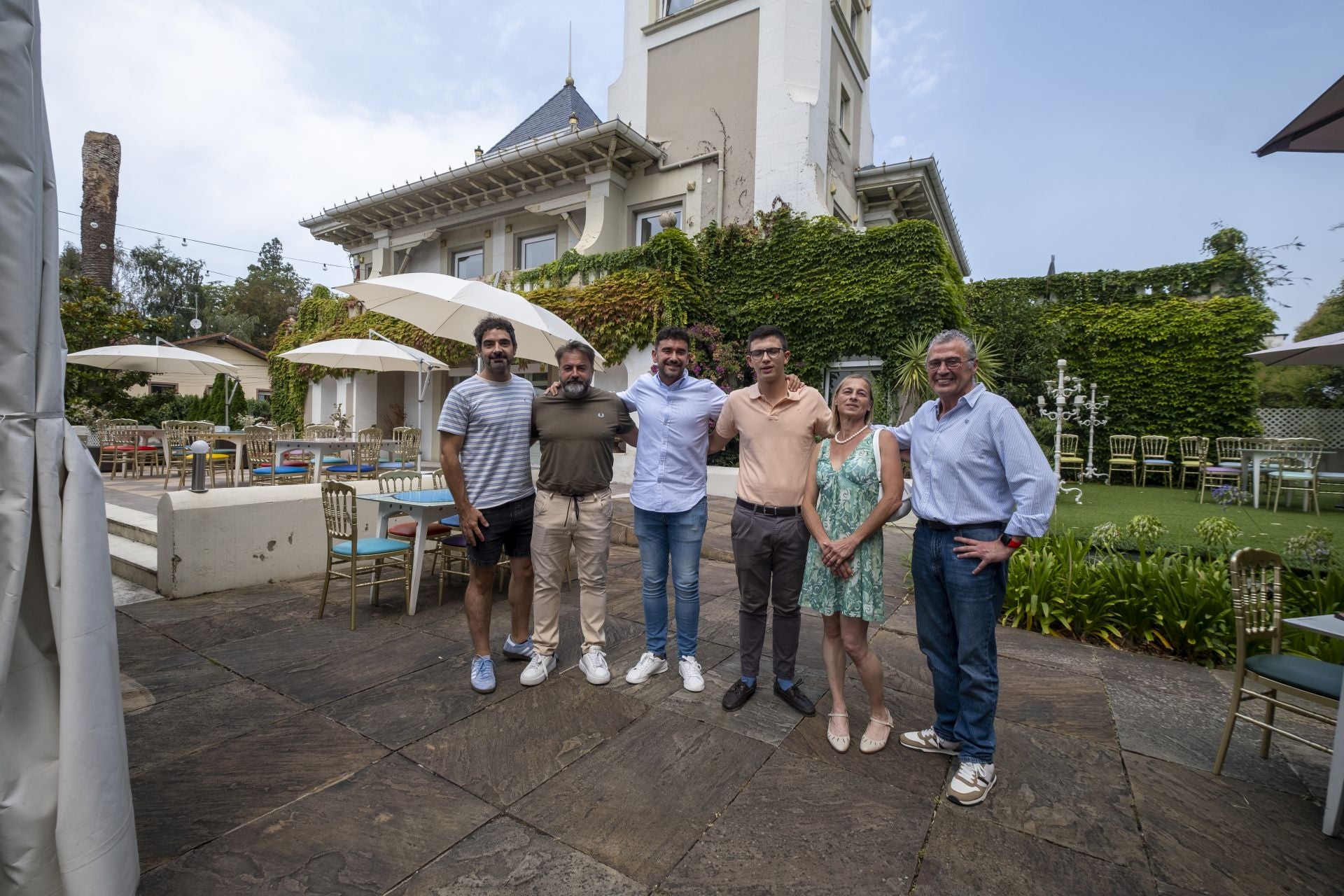 Andrés Sainz, Carlos Peña, Eduardo Gómez, José María González, Chiara Coriani y José Ignacio Gutiérrez.