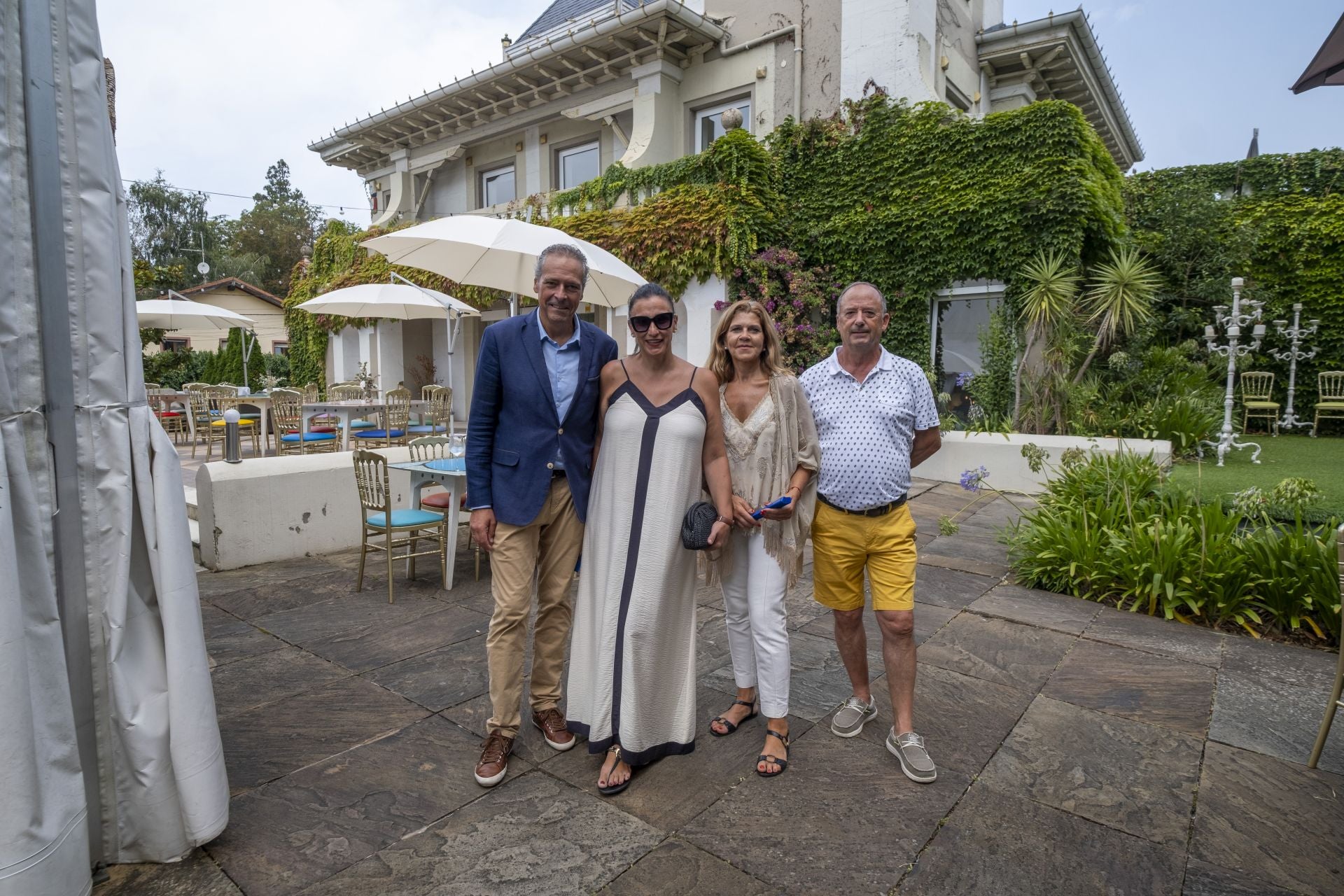 Miguel Remón, Elena Castillo, Yolanda Bartolomé y Paulino Noriega.