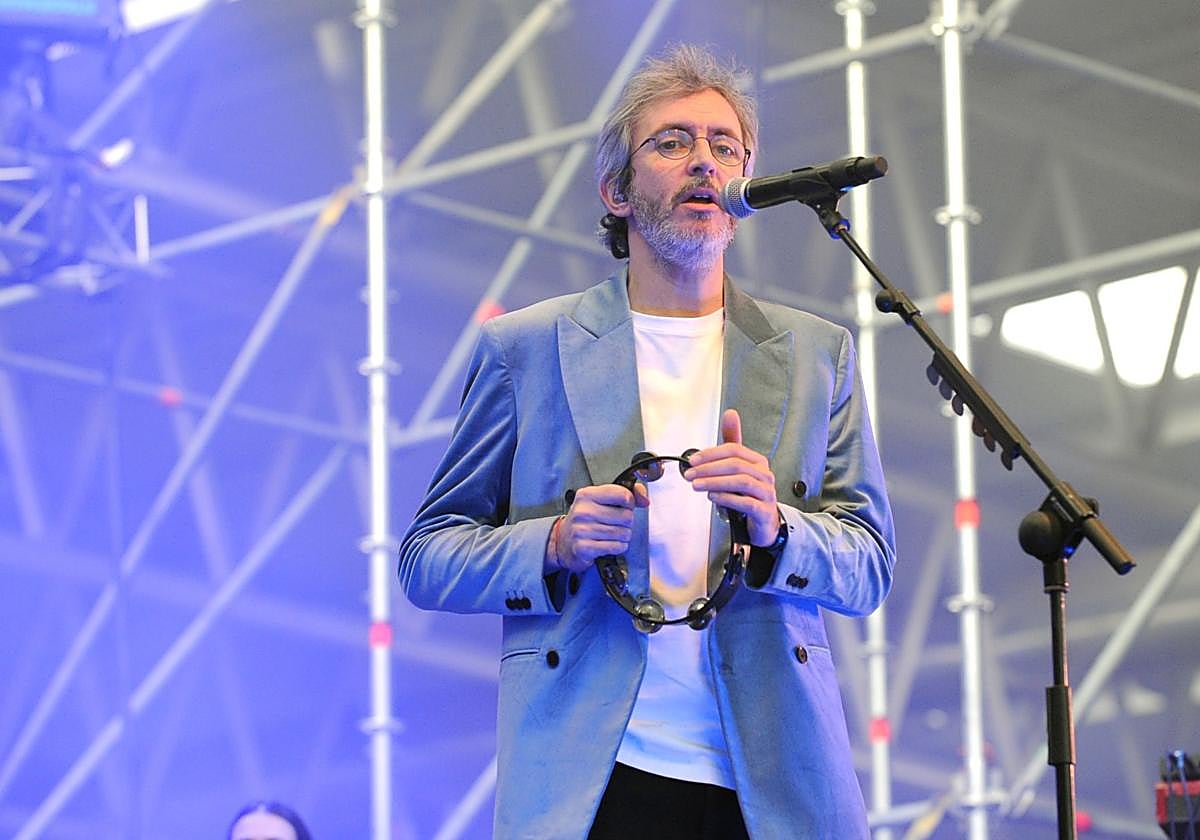 Xoel López, uno de los cabezas de cartel del festival, en uno de sus conciertos.