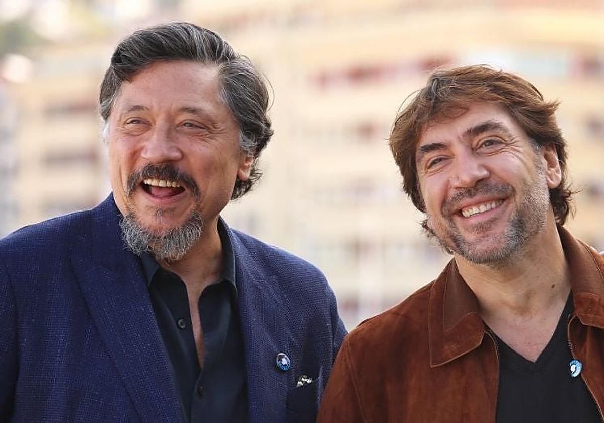Carlos y Javier Bardem.