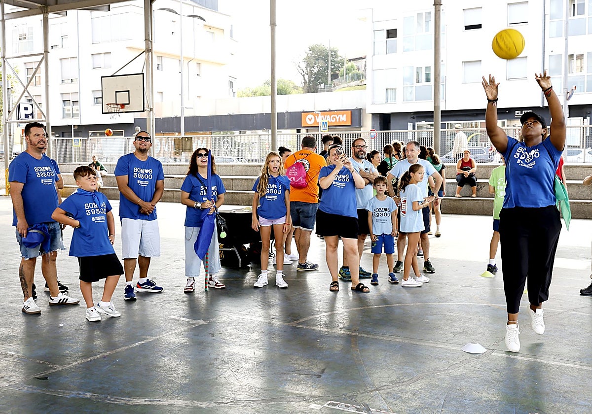 Las peñas participan en el día del deporte