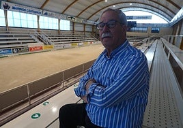 Gerardo Castanedo, presidente de la Peña Bolística de Maliaño.