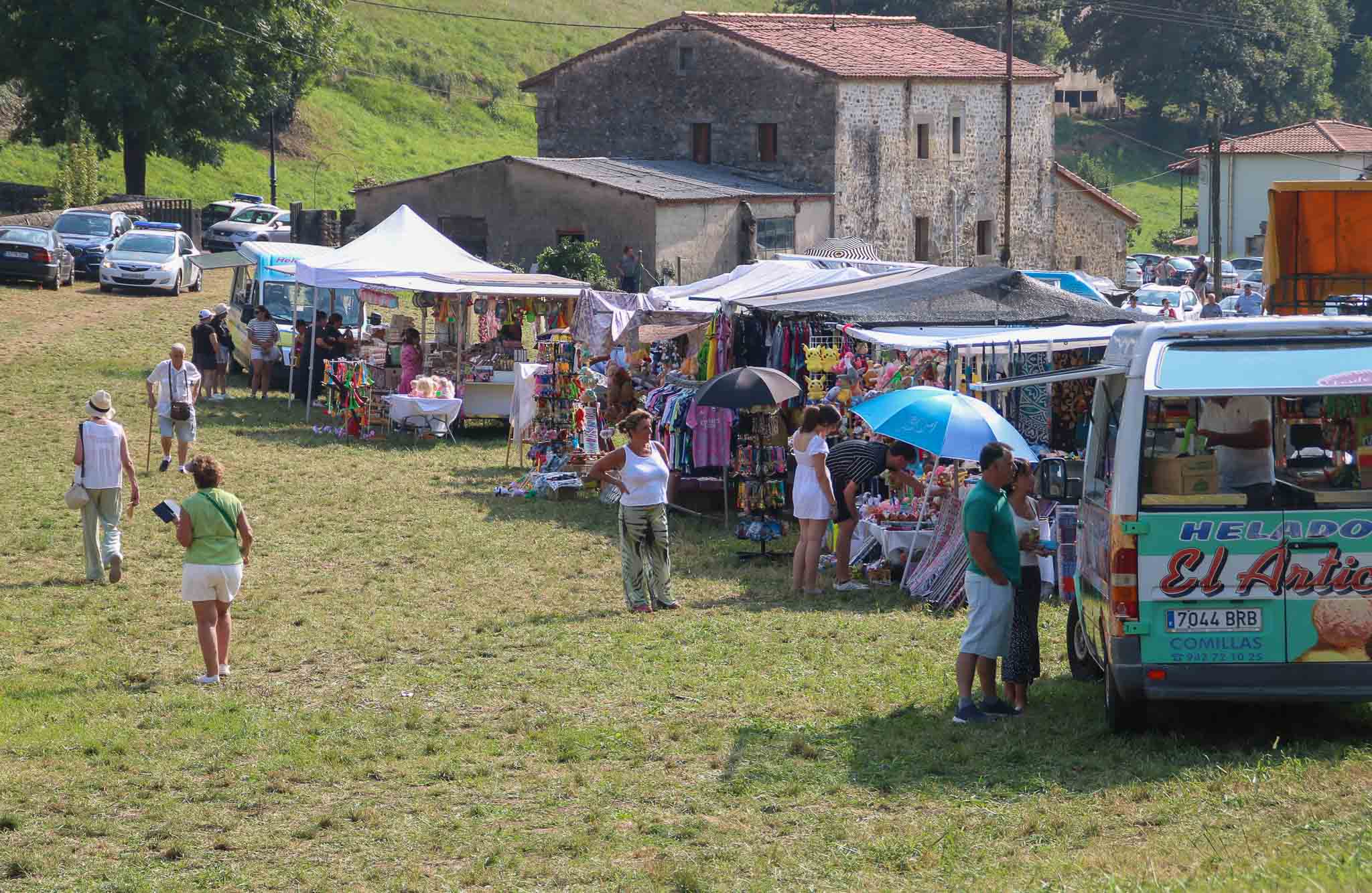La pradera estaba prácticamente desierta. 