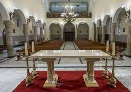 Aspecto que presenta la iglesia de San José desde el altar.