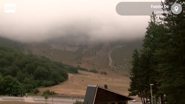Vega de Liébana, pendiente de los incendios