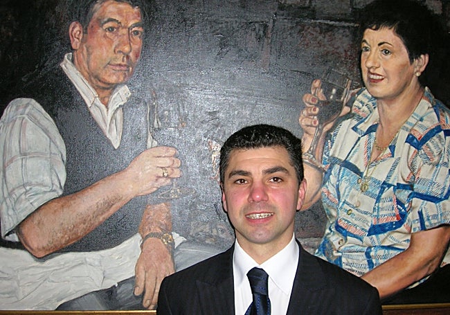 Jesús de Diego, en su etapa en Los Avellanos deTanos (10 de mayo de 2005)