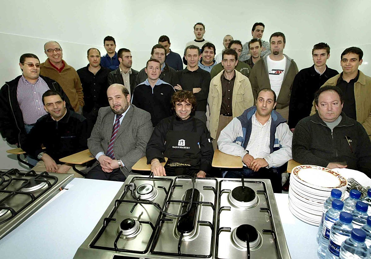 Reunión de cocineros vinculados a la asociación Eurotoques, hace dos décadas.