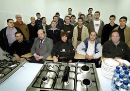Reunión de cocineros vinculados a la asociación Eurotoques, hace dos décadas.