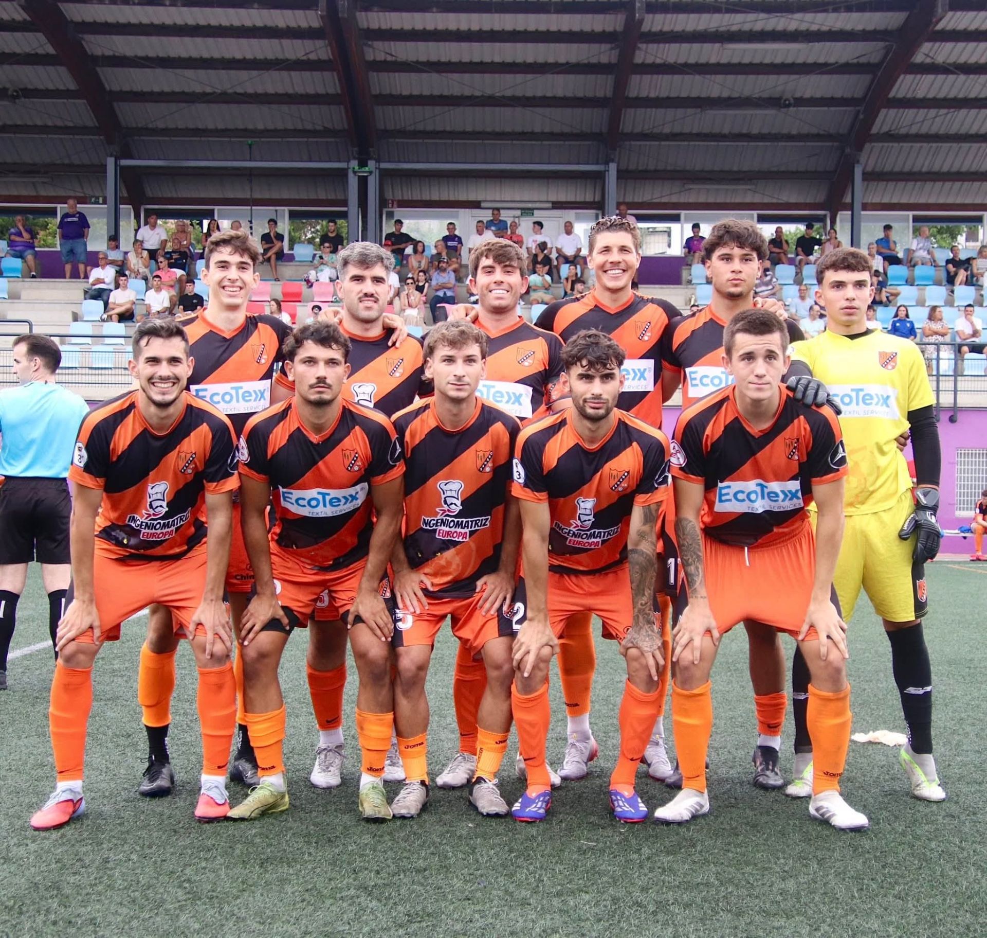 Alineación del Sámano en uno de sus amistosos de este verano.