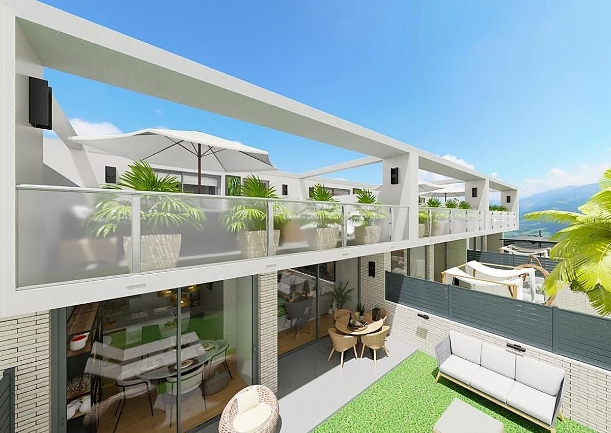 Imagen secundaria 1 - Infografías de las futuras viviendas.