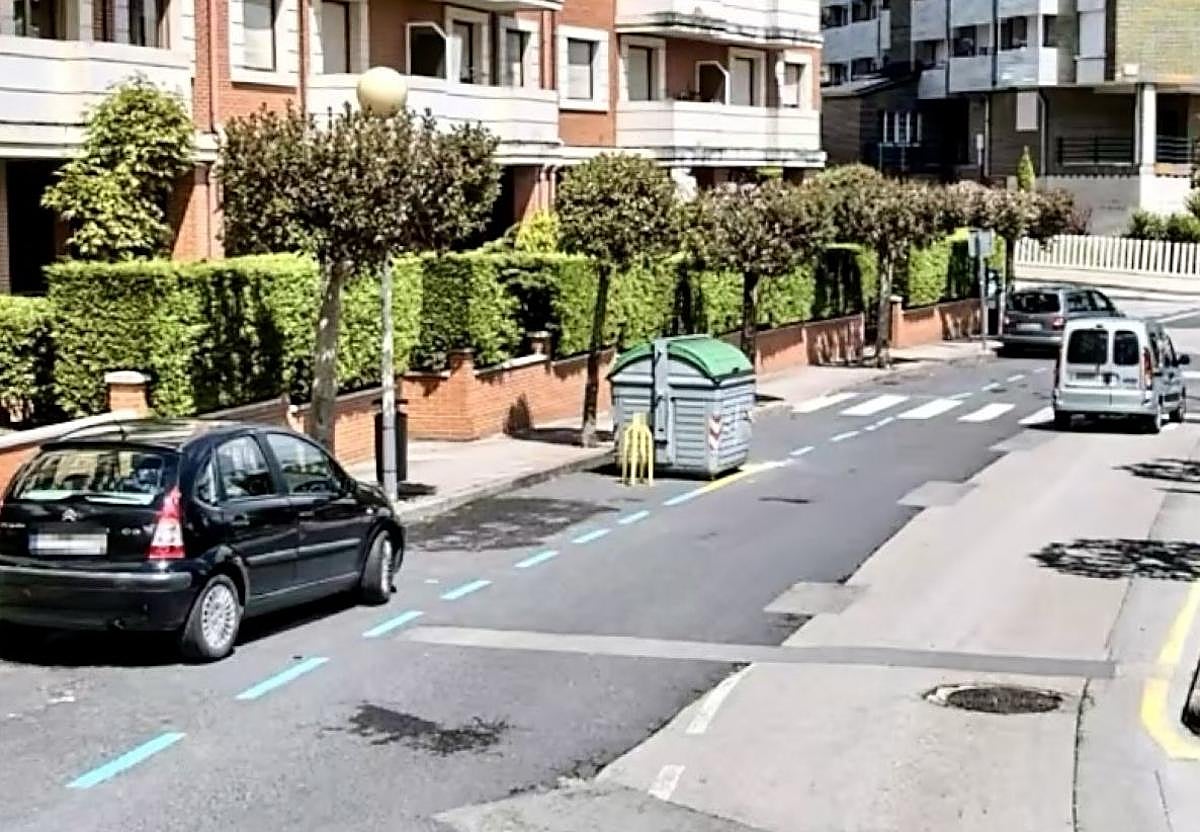 Calle El Sable, uno de los viales a asfaltar.