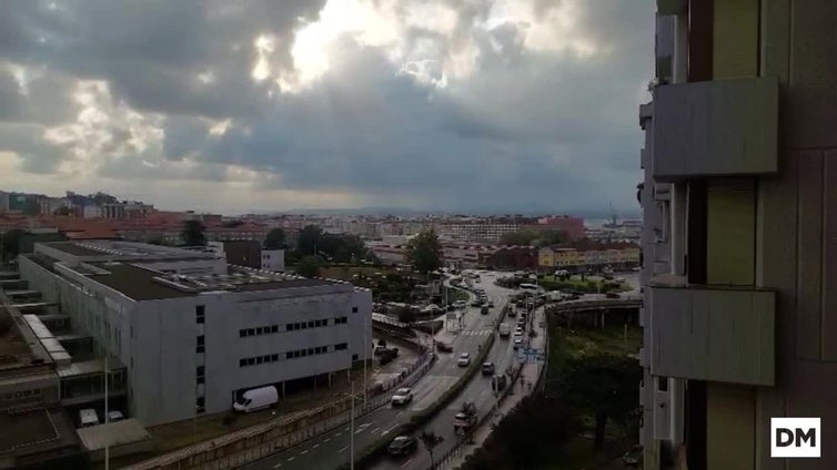 Vídeo con las imágenes grabadas por los ciudadanos en los peores momentos de la tormenta