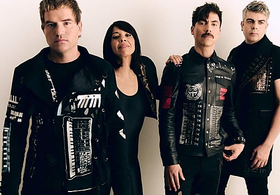 Los integrantes de Dorian, banda formada hace dos décadas