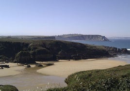 Playa de Galizano.
