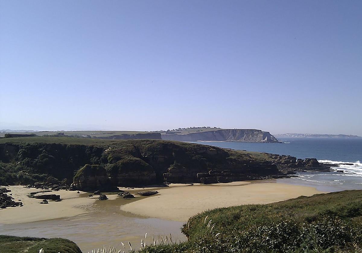 Playa de Galizano.