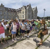 Gabriela Costa, expresidenta de la Asociación de Guías Turísticos, en La Magdalena.