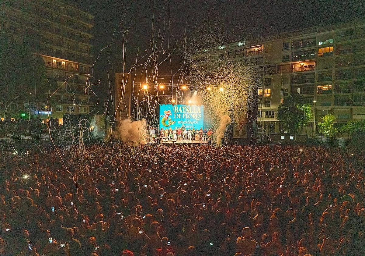 Imagen del chupinazo del año pasado.