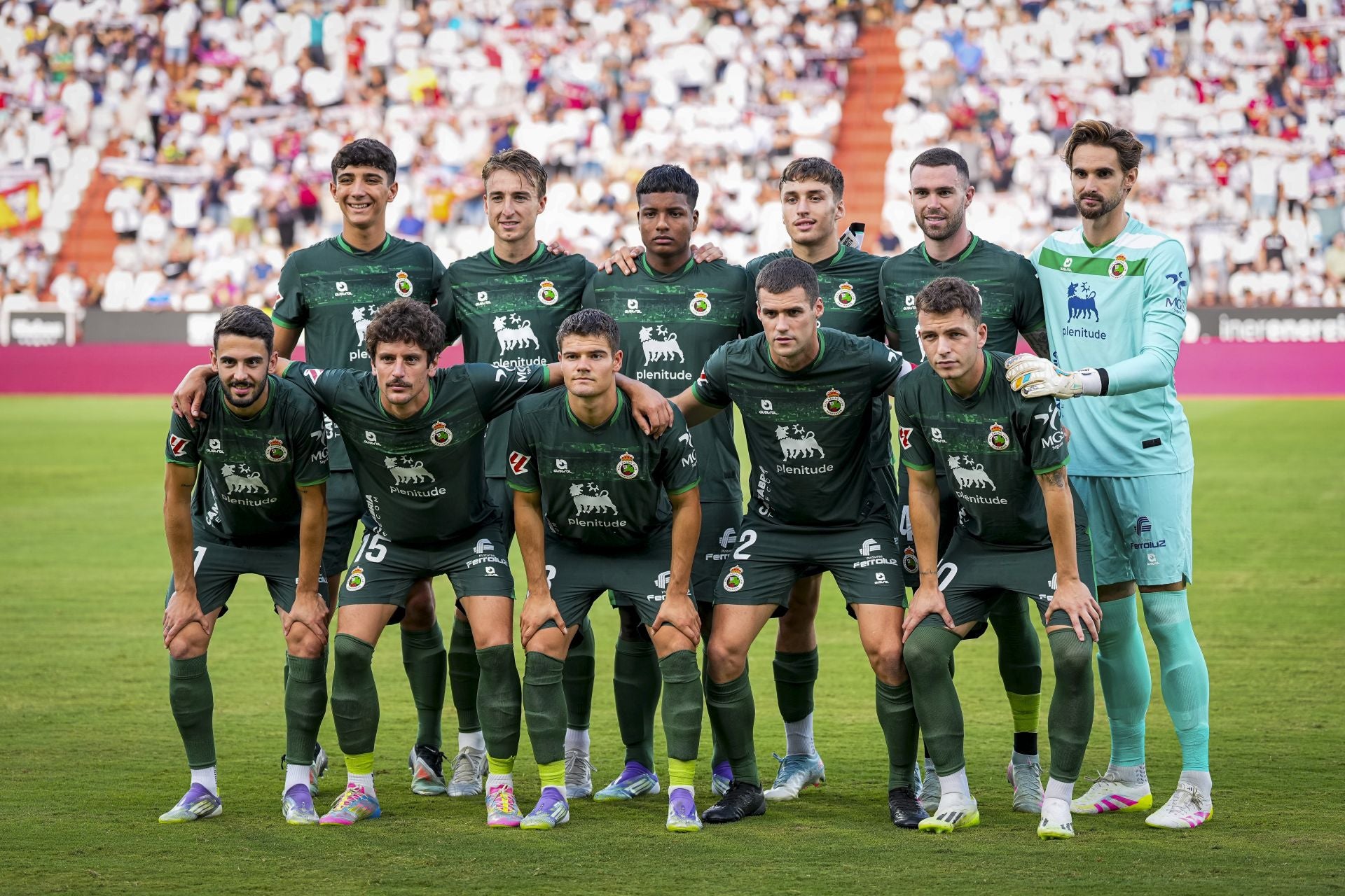 Alineación inicial del Racing.
