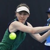Cristina Bucsa, en un partido de esta temporada.