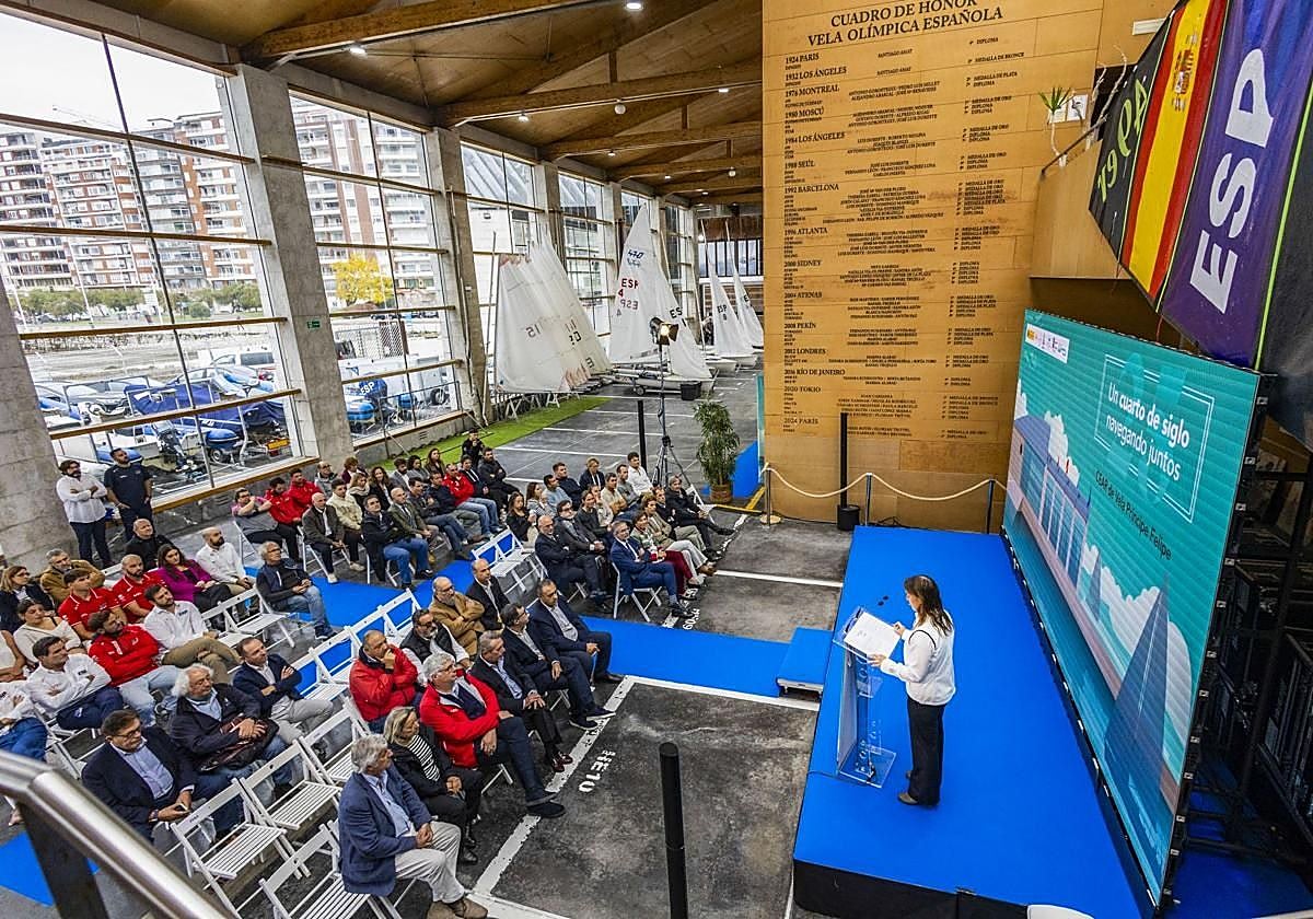 El interior del CEAR de Vela acogió un acto el pasado 25 de octubre por su 25 aniversario.