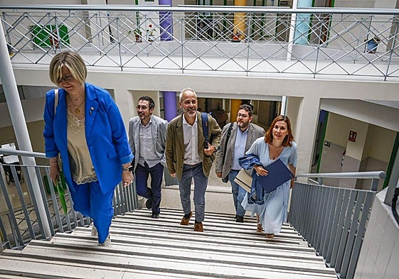 Miembros de la Consejería de Educación en el Consejo Escolar de Cantabria.