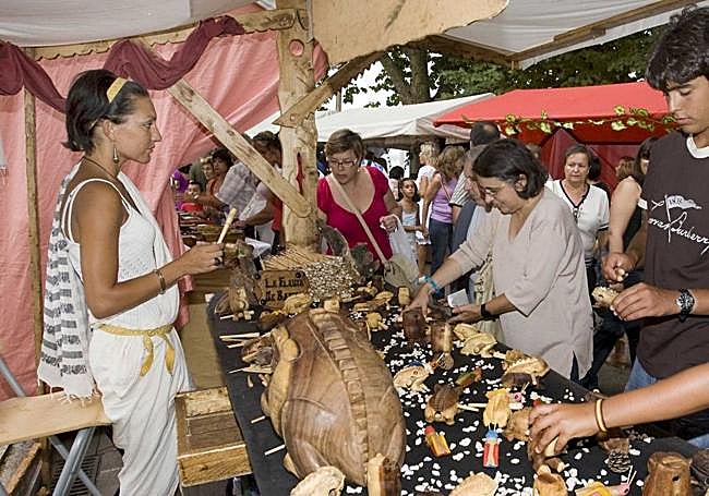 Mercado romano de Santander. Hay de todo.