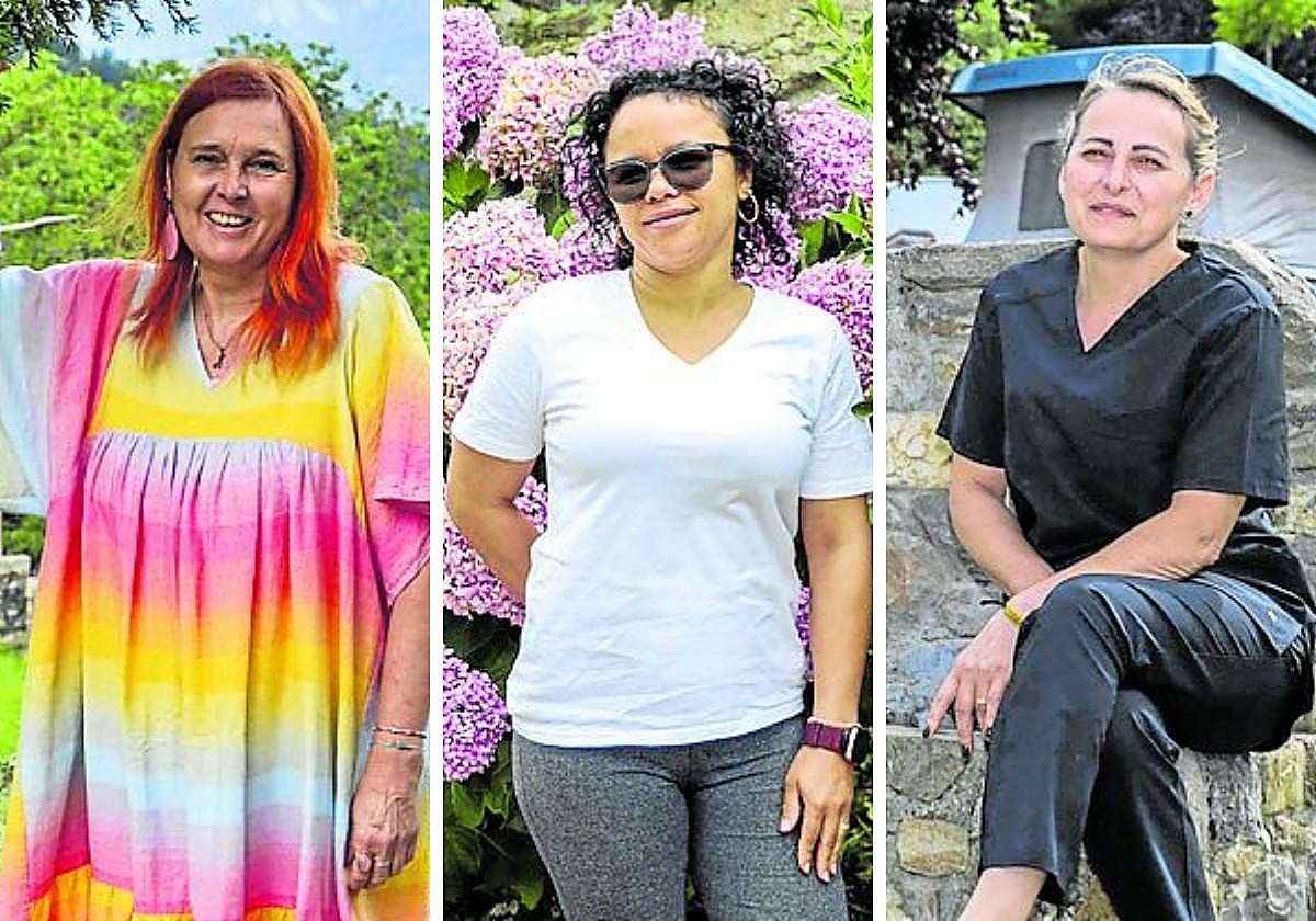 Isabel Volders, de Bélgica; Samira Jiménez, de Colombia; y Miha Sormeda, de Rumanía, emprendieron un día un cambio de vida que terminó en un nuevo hogar en el corazón de los Picos de Europa.
