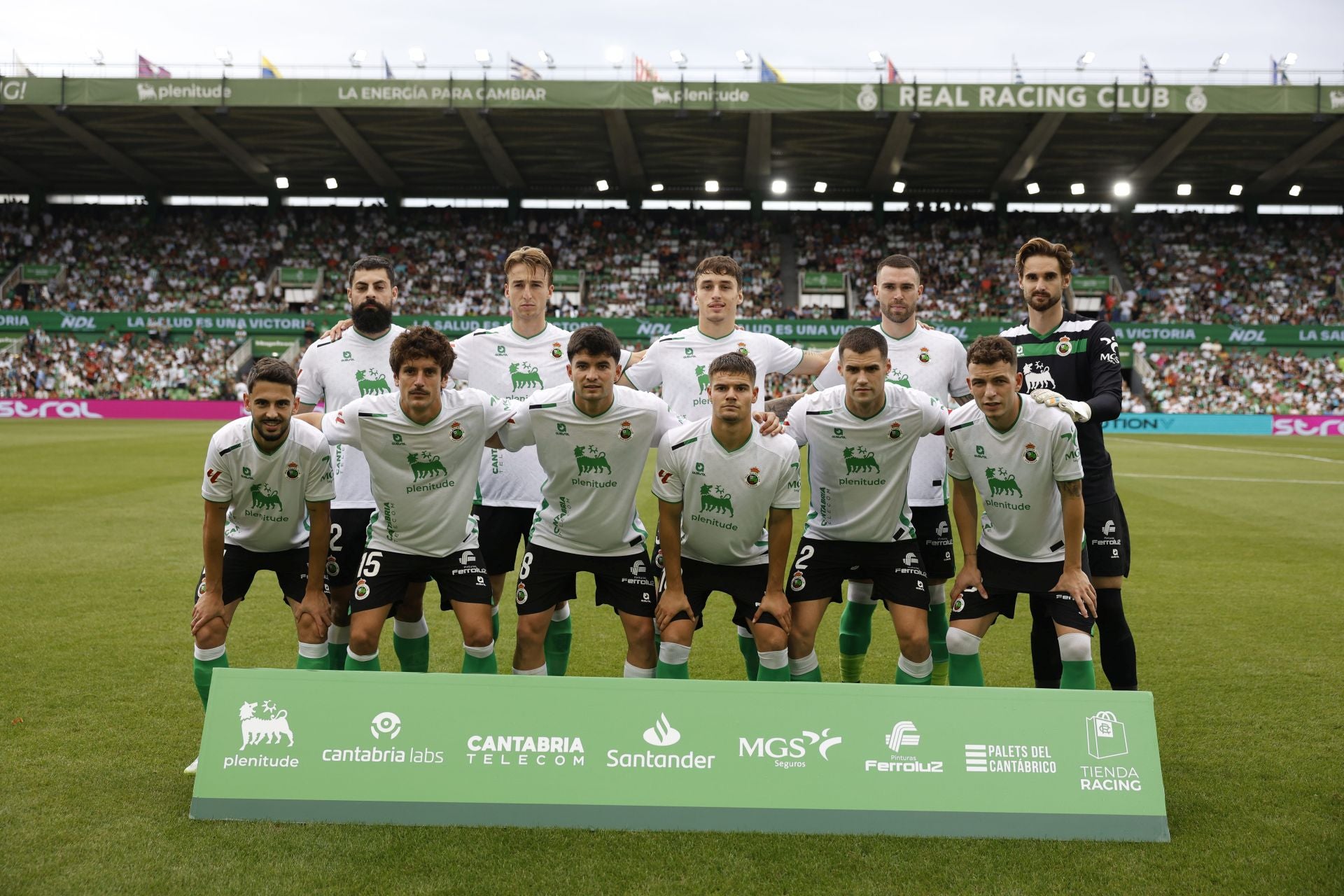 El once inicial del Racing para el partido 