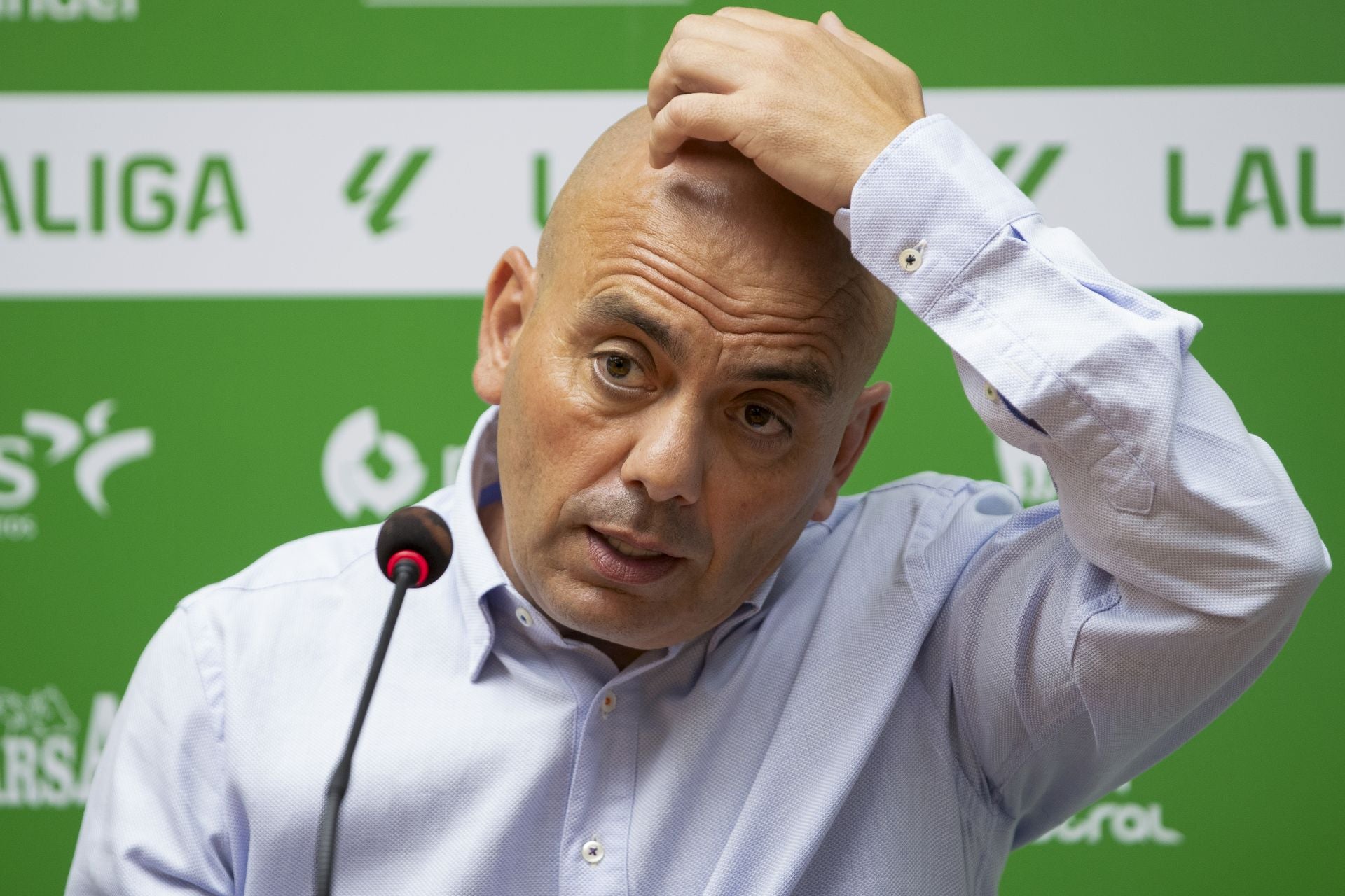Chema Aragón, director deportivo del Racing.