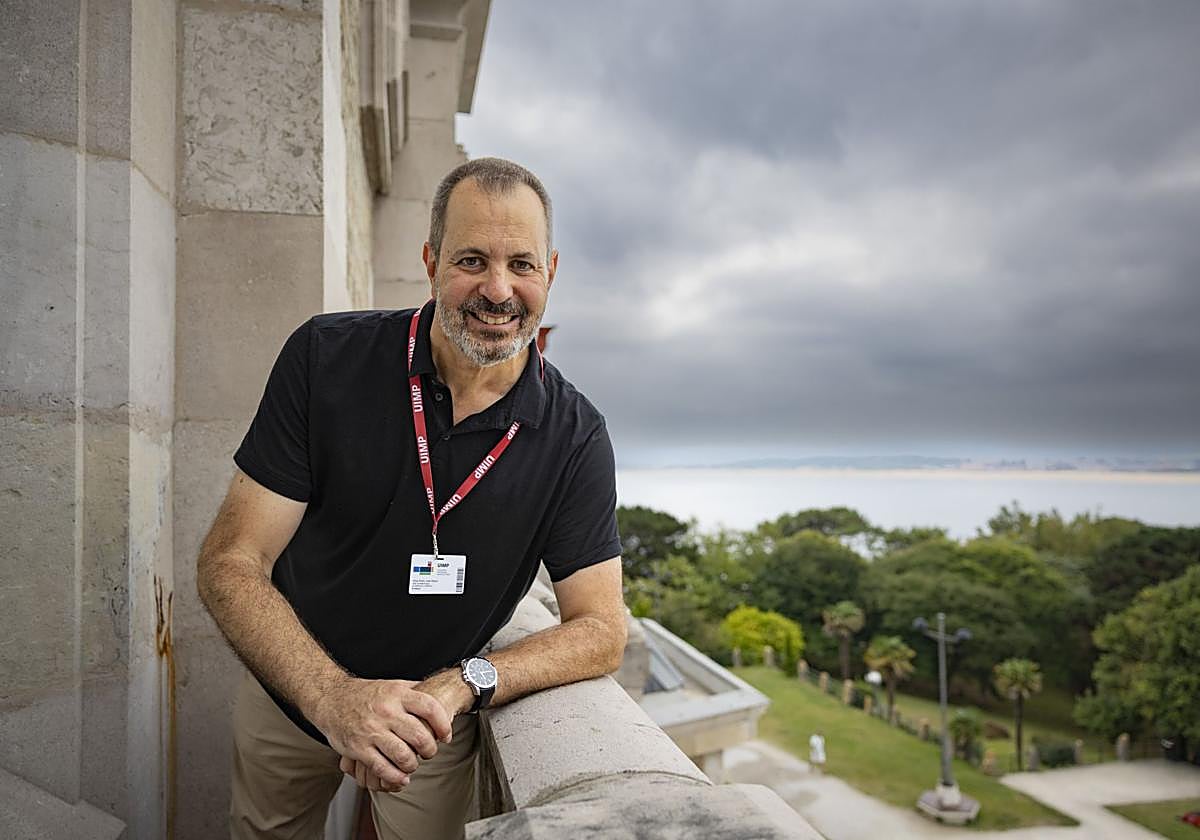 José Miguel Viñas, la pasada semana, en La Magdalena.