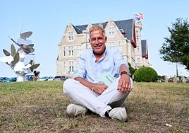 El periodista, escritor y poeta, directivo de RTVE, Ignacio Elguero, en La Magdalena.