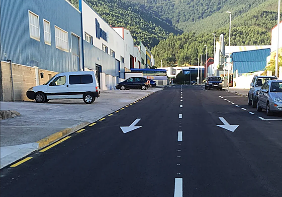 Polígono de Vallegón en Sámano.