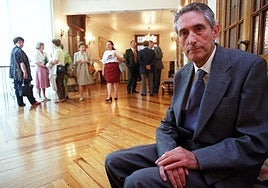 El historiador Joaquín González Echegaray.