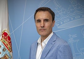 El ya exdirector de Juventud, Joaquín Rueda, en su toma de posesión en julio de 2023.