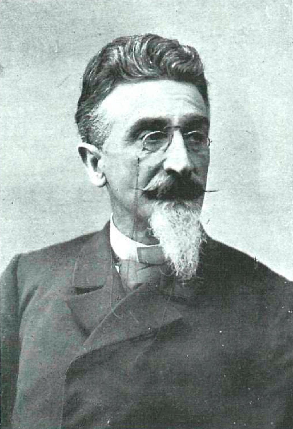 Retrato del esacritor José María de Pereda.