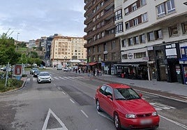 Captura de la calle Atilano Rodríguez, donde tuvo lugar la pelea.