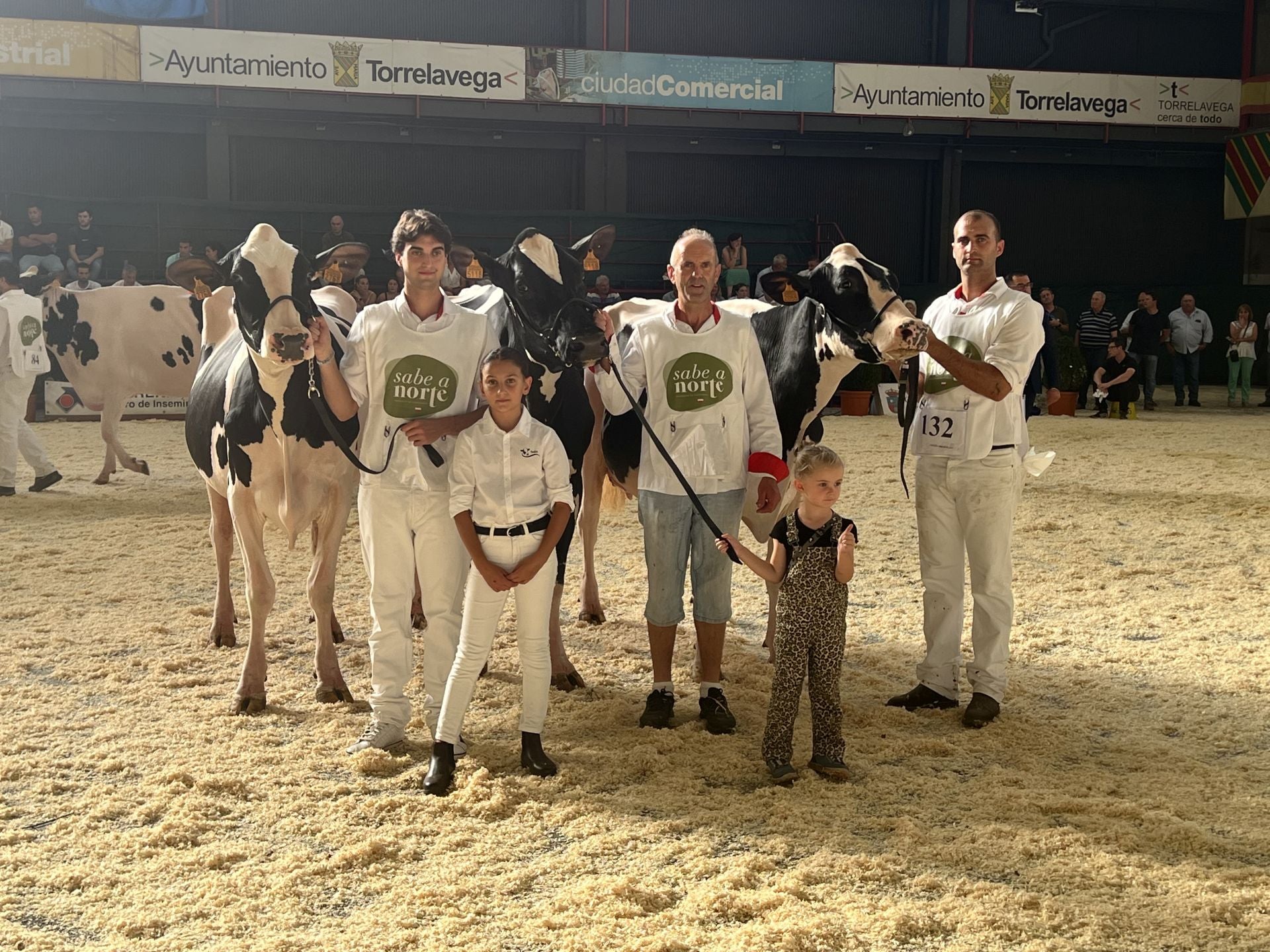 Cudaña ganó también el premio al mejor rebaño. 