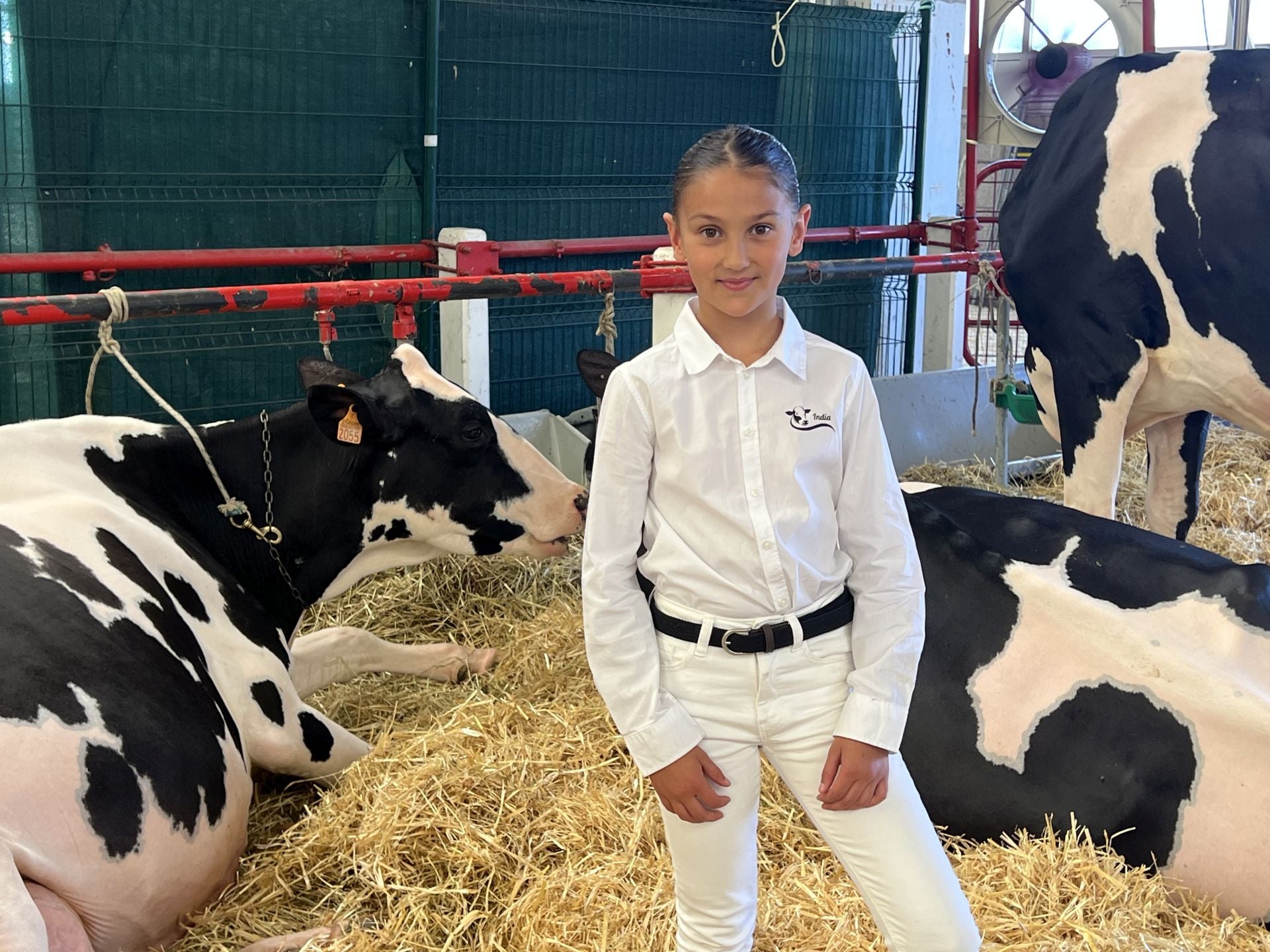 India Entrecanales recibió el premio al mejor manejador infantil.