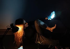 Carmen Gómez, en un proyecto de LA RED Tan Cerca en 2024.