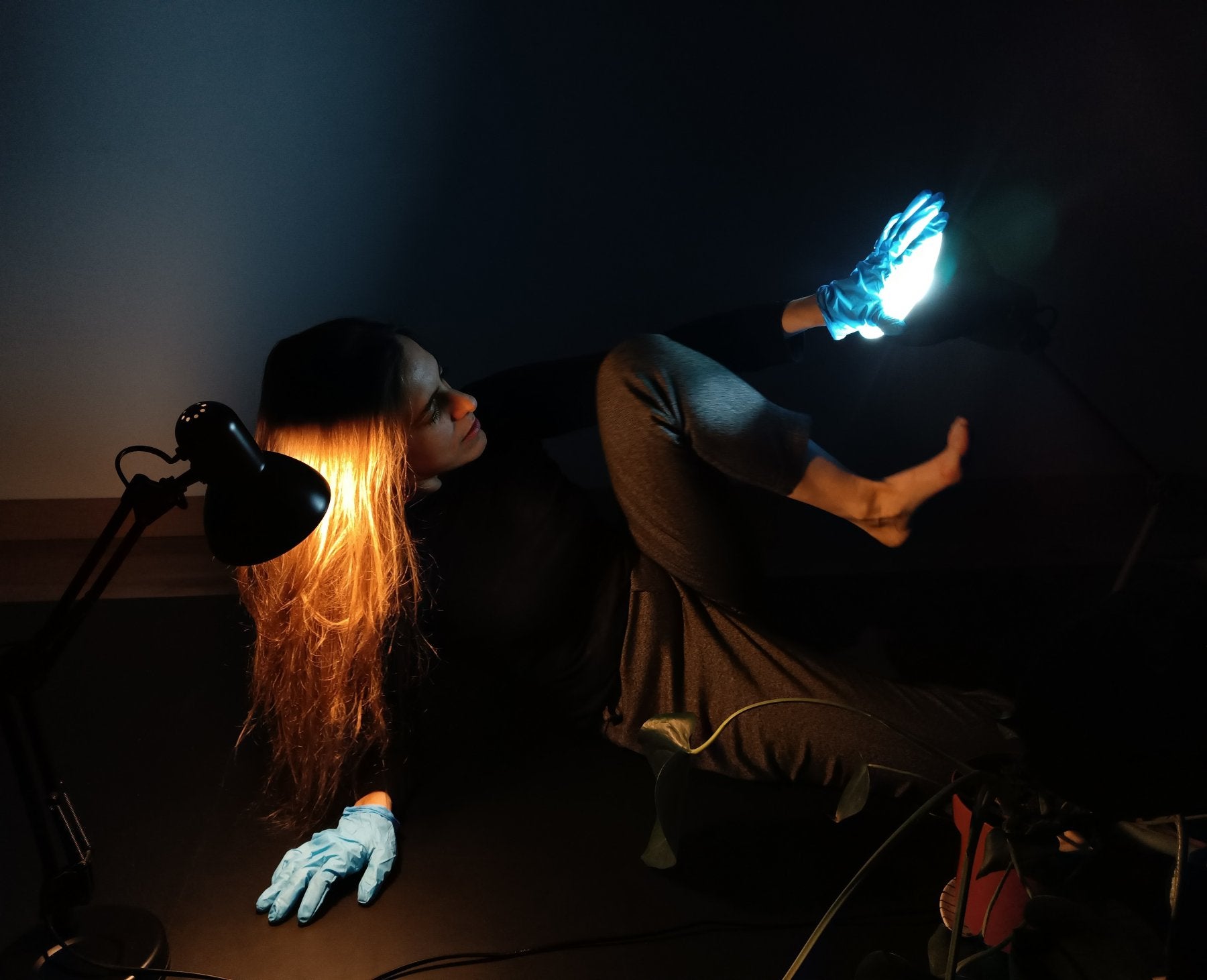 Carmen Gómez, en un proyecto de LA RED Tan Cerca en 2024.