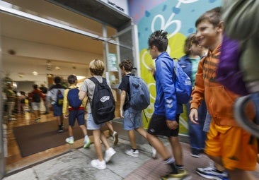 La atípica vuelta al cole de Mía, y de Iker, y de Elena, y de Martín...