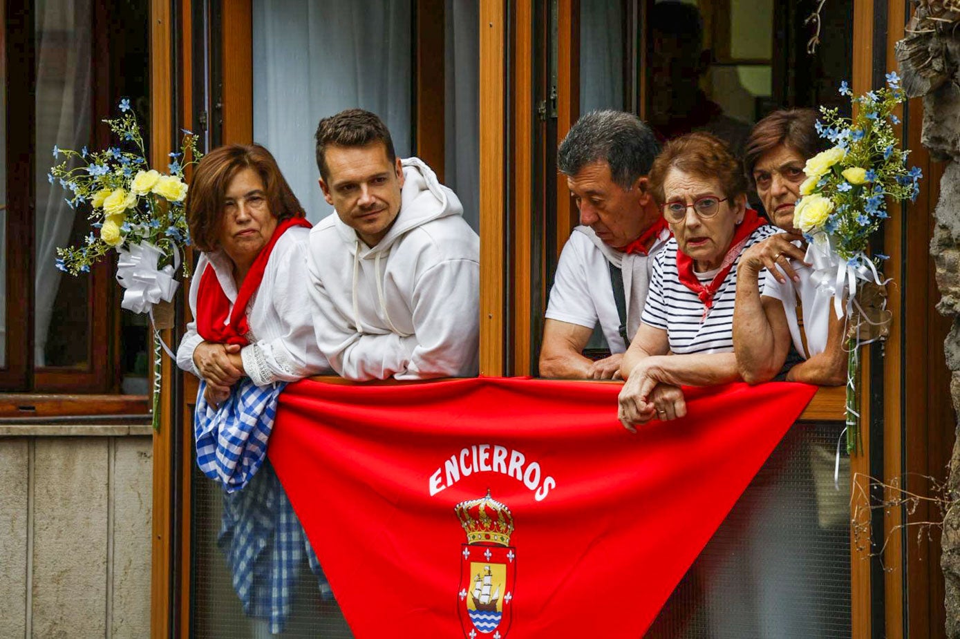 Pese a ser día laborable la villa se llenó de espectadores.