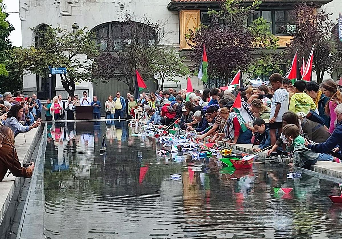 Reclaman en Santander seguridad para la flotilla de ayuda a Gaza