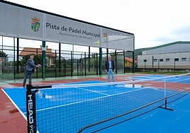 Nuevas pistas de pickleball, ubicadas en Castillo Siete Villas.