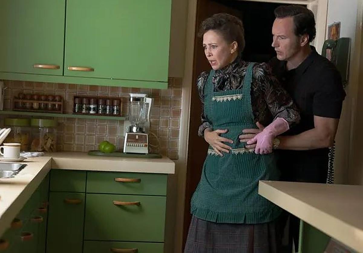 Patrick Wilson y Vera Farmiga.