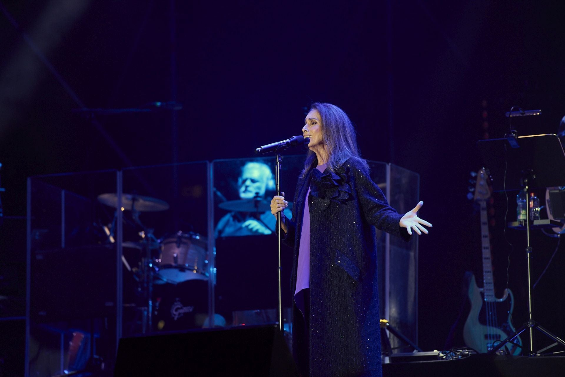 Las imágenes del concierto de Ana Belén en Santander