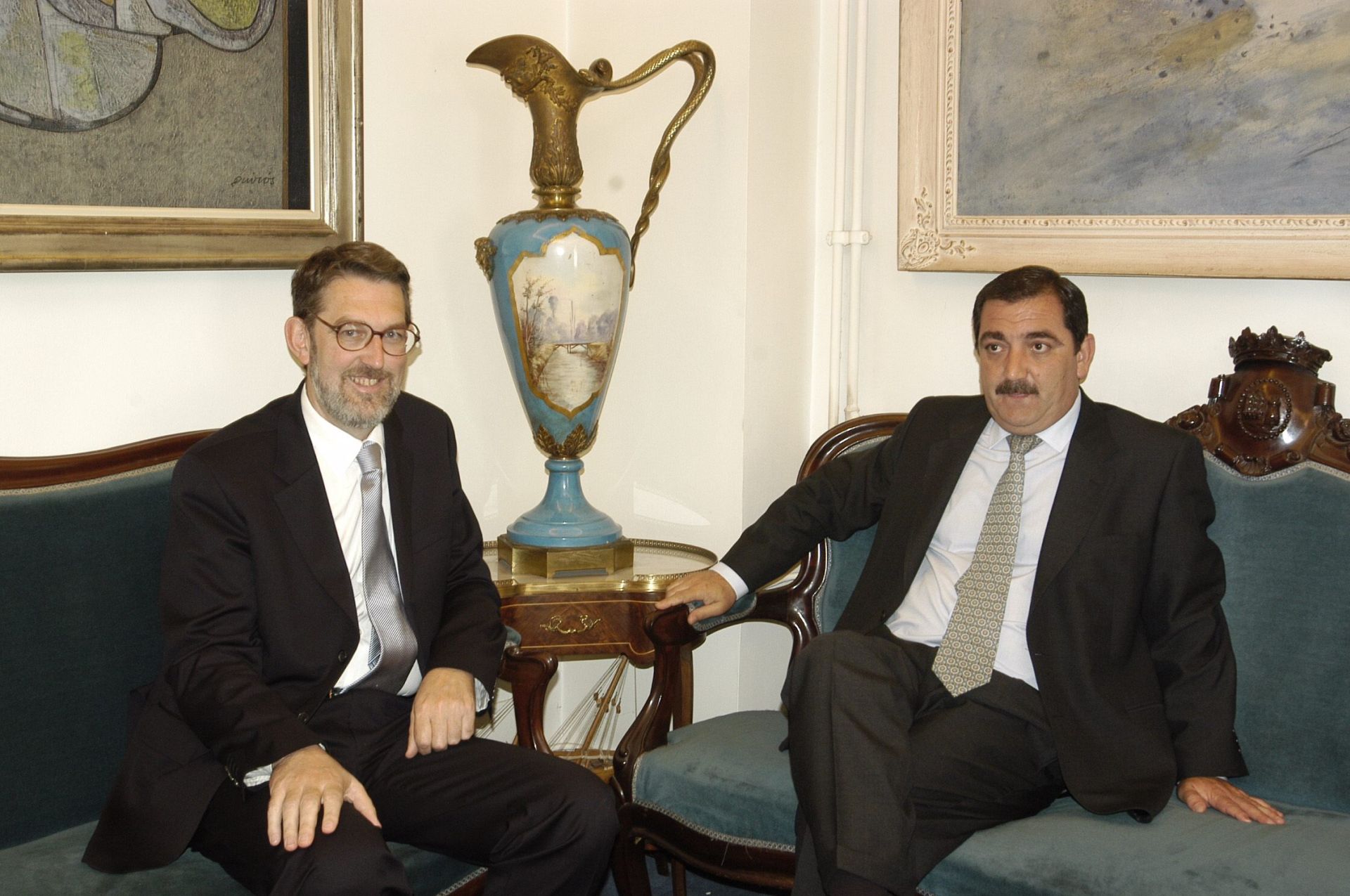 Encuentro con Gonzalo Piñeiro, exalcalde de Santander.