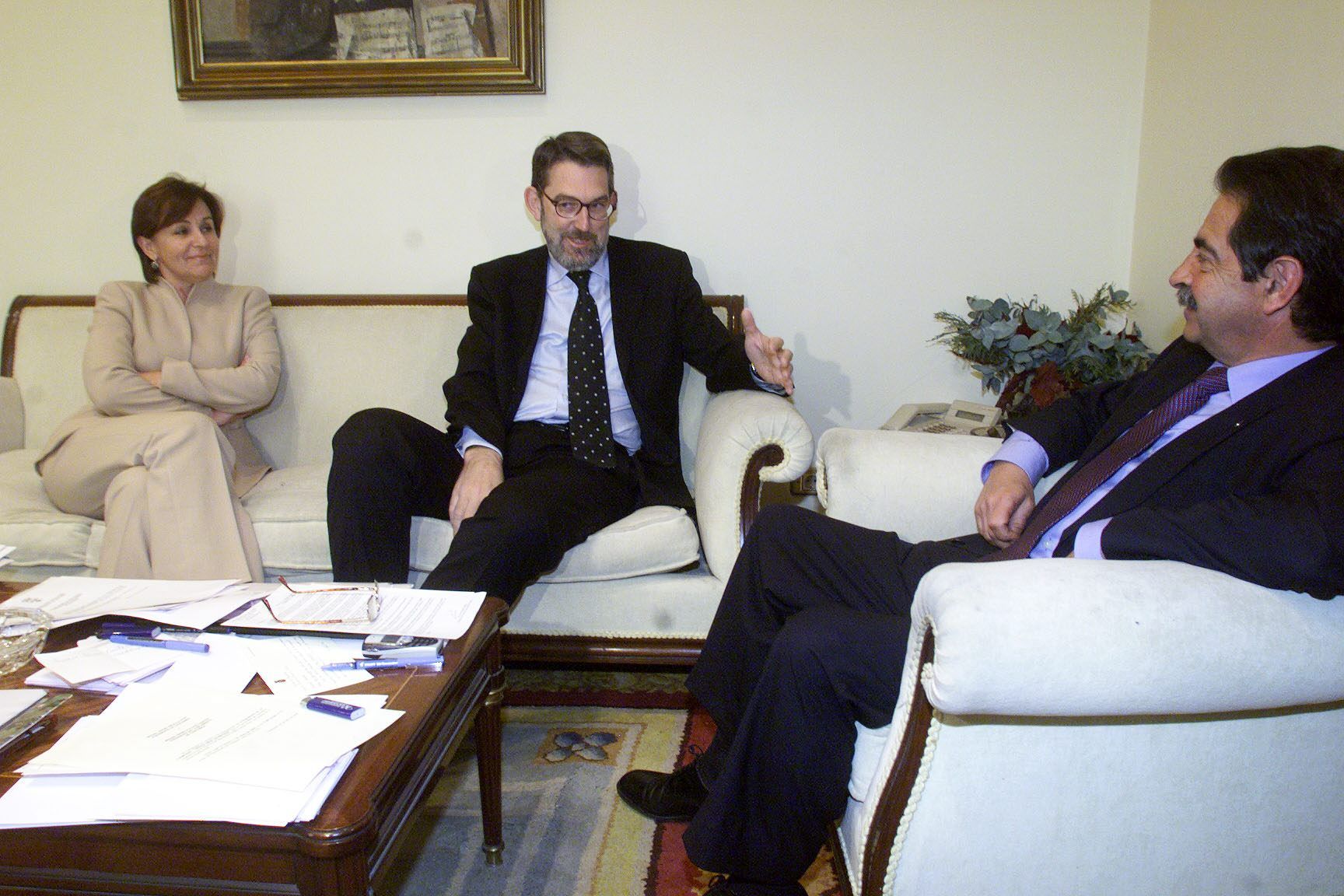 Primer encuentro oficial con Revilla y Gorostiaga en abril de 2004.