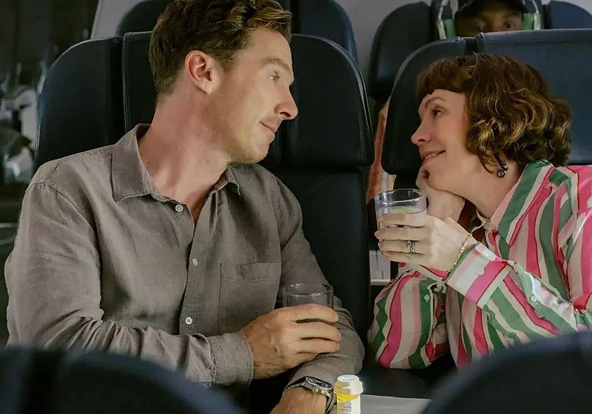 Olivia Colman y Benedict Cumberbatch.