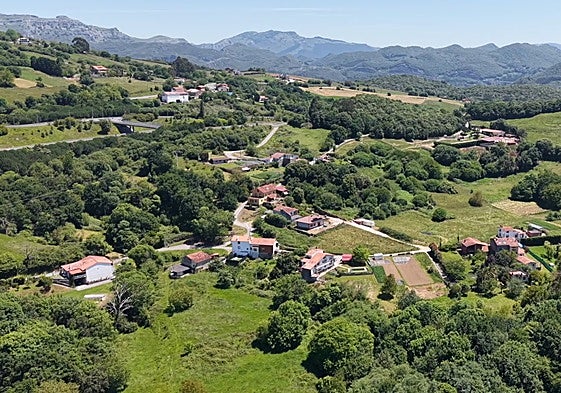 Vista panorámica de Tarrueza, en Laredo.